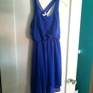 Lush Flowy Chiffon Dress